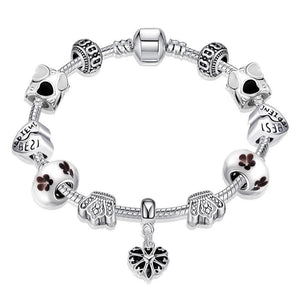 The Best Freinds Pandora Inspired Bracelet Made with Swarovski Elements