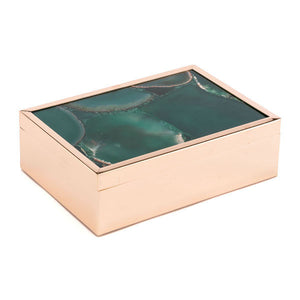 Zuo Green Stone Box Lg Green